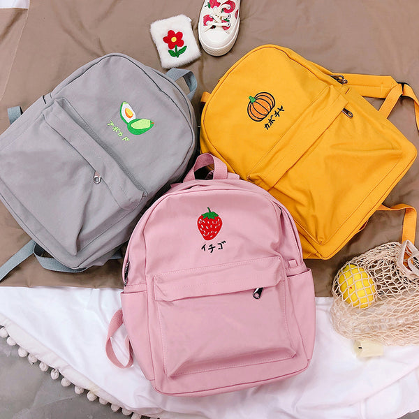 Kawaii Fruit Backpack