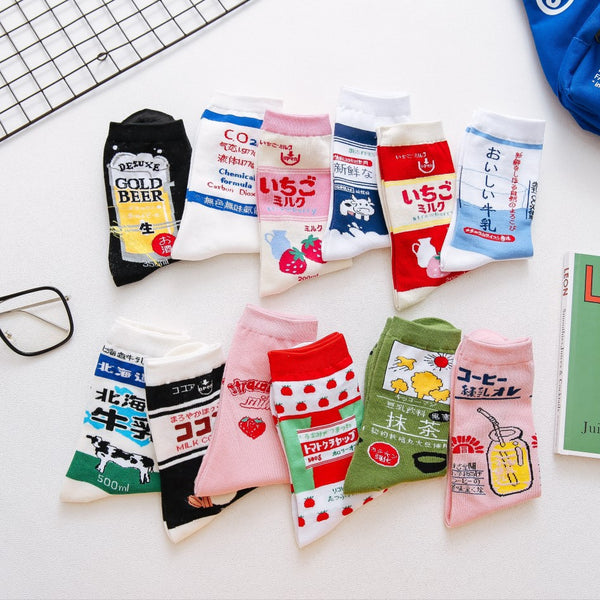 Sweet Printed Socks