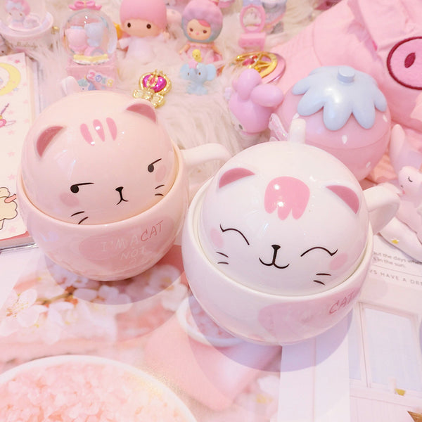 Kawaii Cat Cup