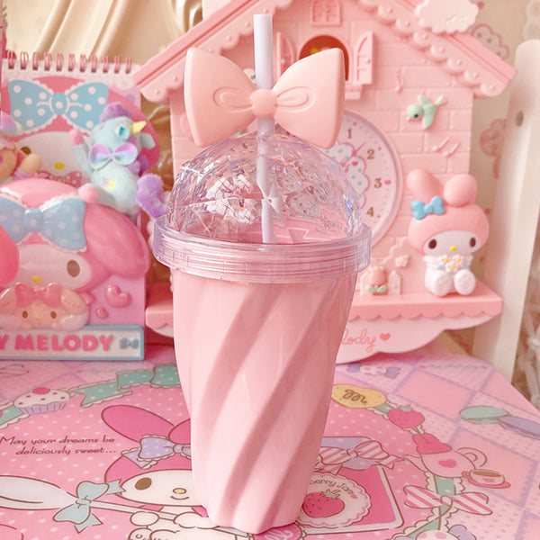 Sweet Bowknot Drinking Cup