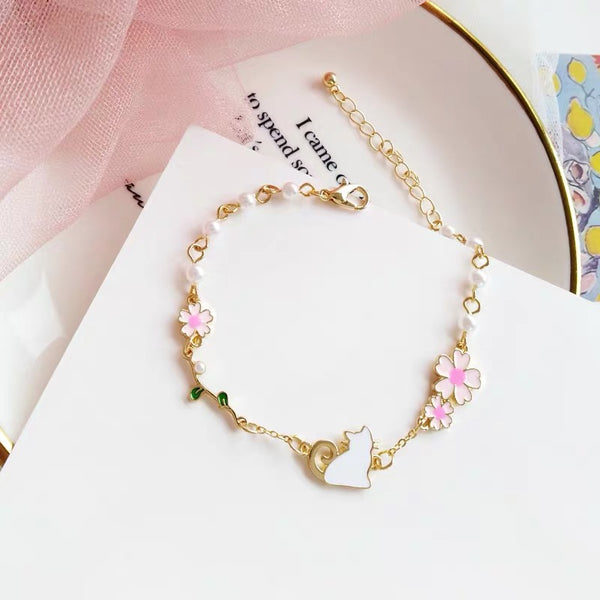Kawaii Cat Bracelet