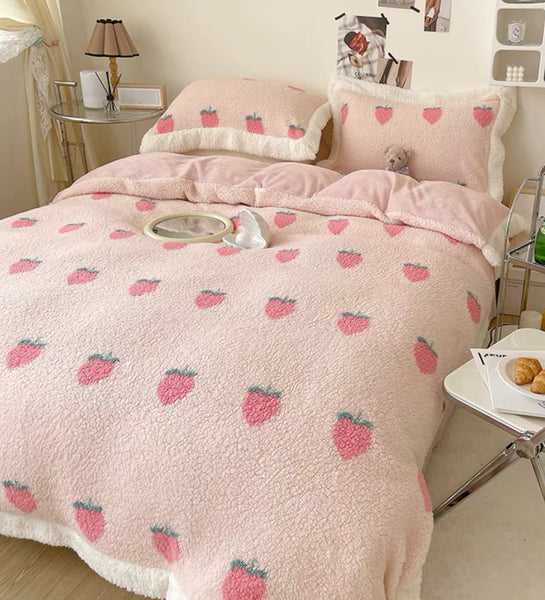 Soft Peaches Bedding Set