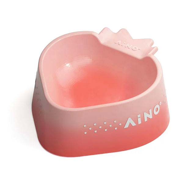 Cute Strawberry Bowl For Cat