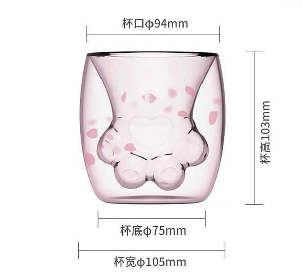 Sakura Paw Cup