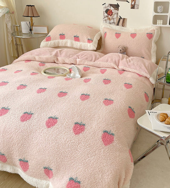 Soft Peaches Bedding Set