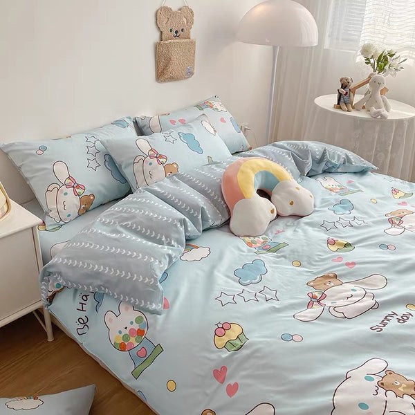 Cute Cartoon Bedding Set