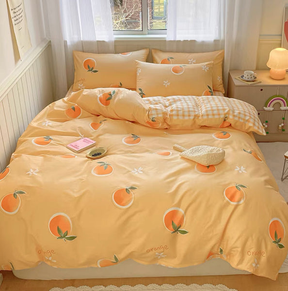 Sweet Oranges Bedding Set