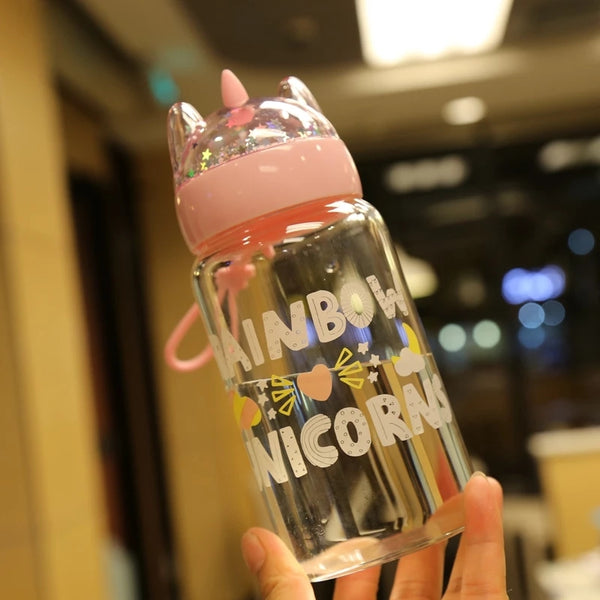 Kawaii Unicorn Drinking Bottle