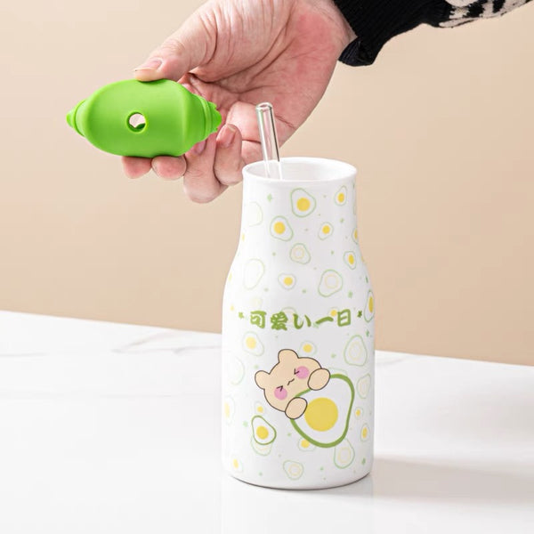 Funny Milk Bottle Cup