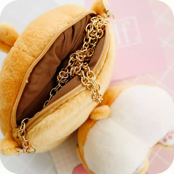 Corgi Ass Bag And Coin Purse