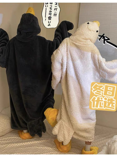 Funny Goose Pajamas Set