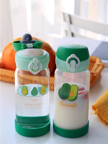 Cute Avocado Drinking Bottle