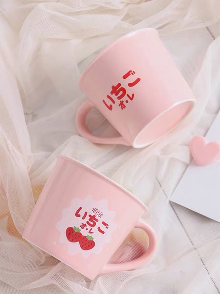 Cute Strawberry Mug