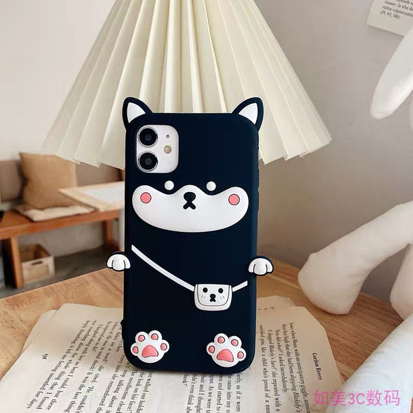Dog Phone Case For Iphone7/7P/8/8plus/X/XS/XR/Xs max/11/11Pro/11proMax/12/12proMax/12pro