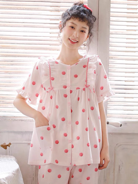 Cute Apple Pajamas