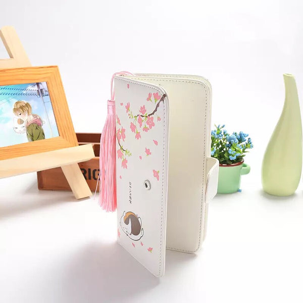 Sakura Cat Teacher Wallet