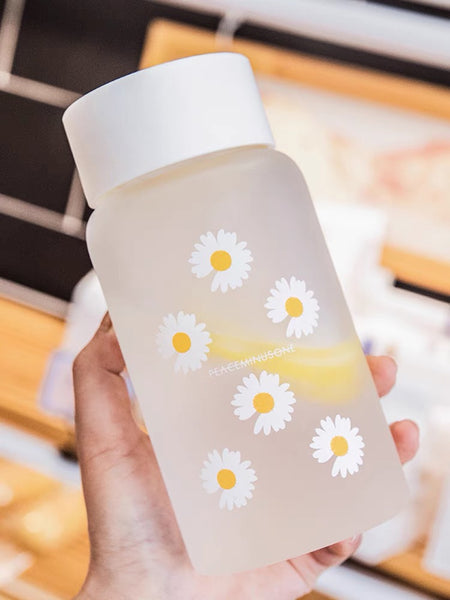 Cute Daisy Water Bottle