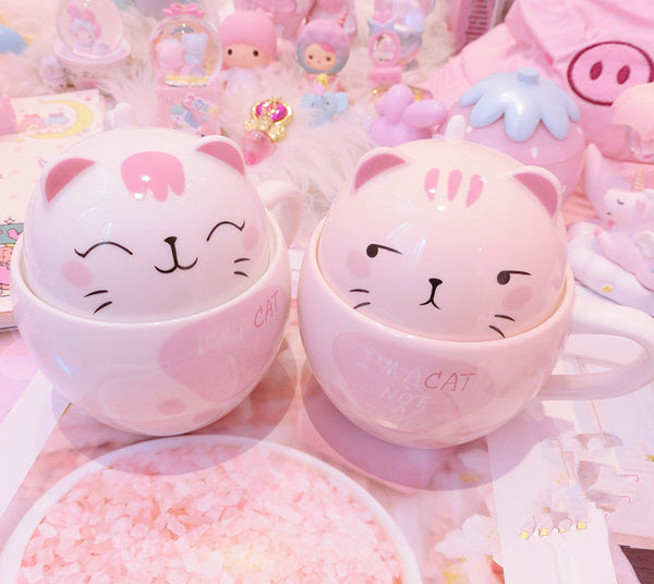 Kawaii Cat Cup