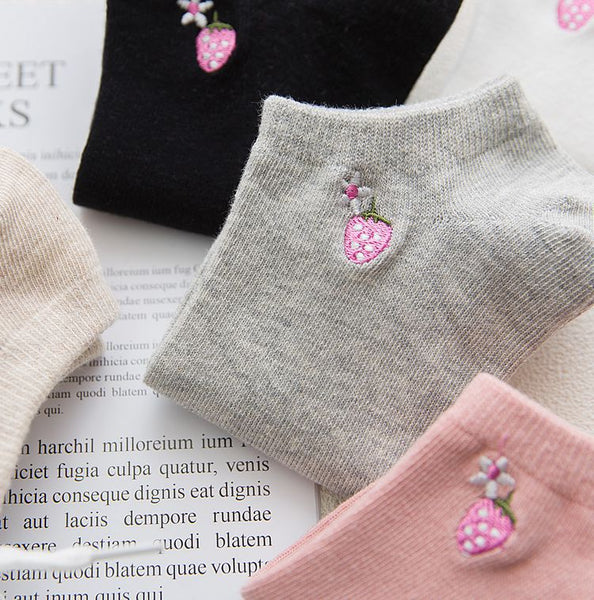 Little Strawberry Socks