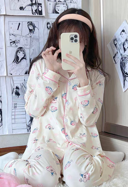 Sweet Cartoon Pajamas