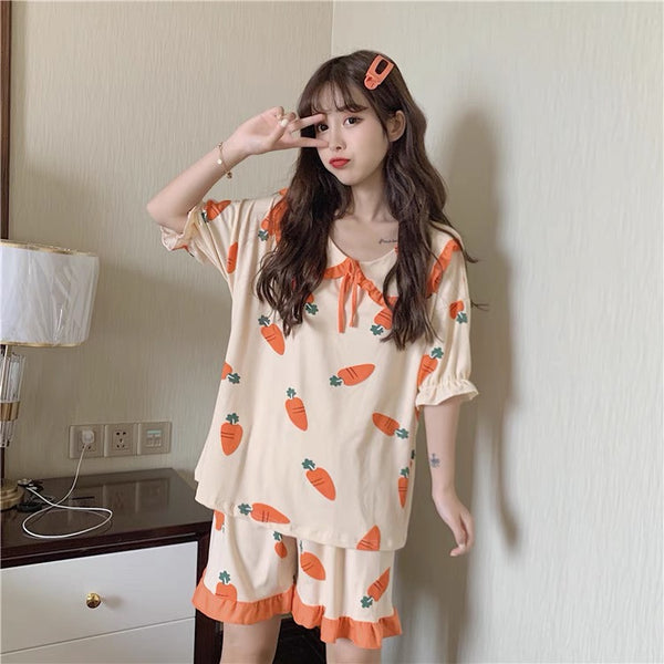 Cute Carrot Pajamas