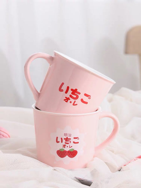 Cute Strawberry Mug