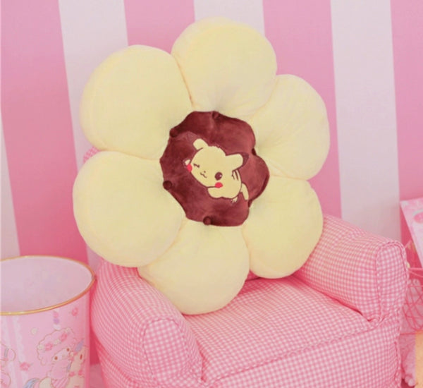 Anime Flower Cushion