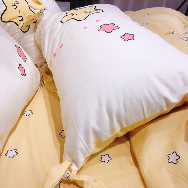 Cute Stars Bedding Set