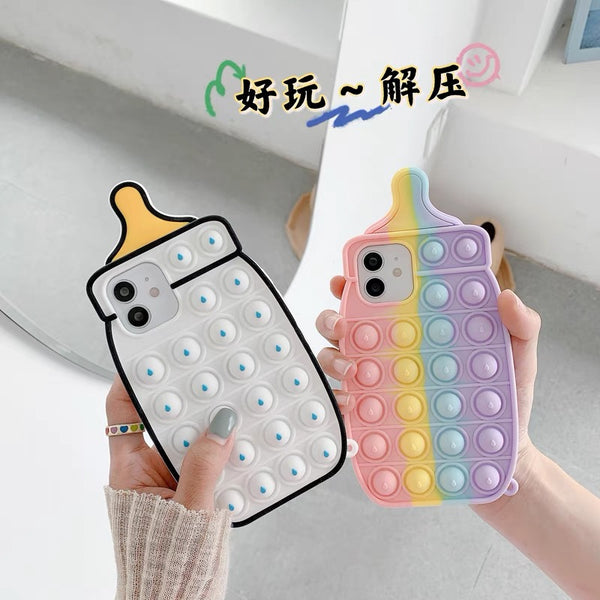 Bottle Phone Case For Iphone7/7P/8/8plus/X/XS/XR/Xs max/11/11Pro/11proMax/12/12proMax/12pro