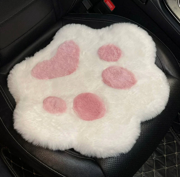 Kawaii Paw Car Seat