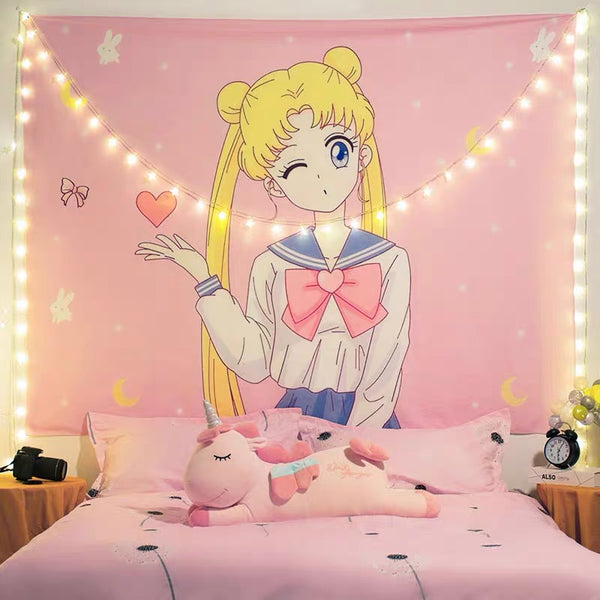 Lovely Usagirl Bedside Cloth