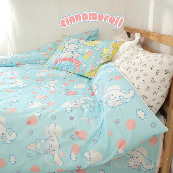Cute Cinnamoroll Bedding Set