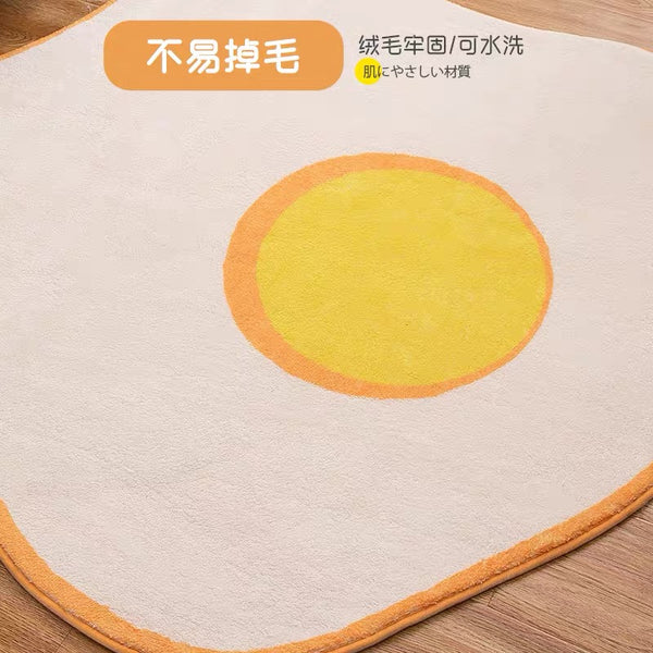 Funny Egg Floor Mat