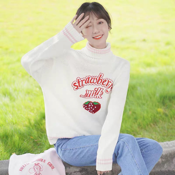 Cute Strawberry Sweater