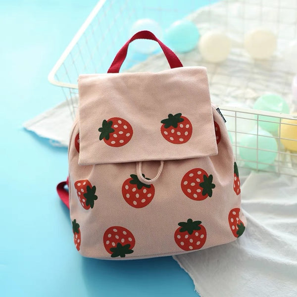 Cute Strawberry Backpack