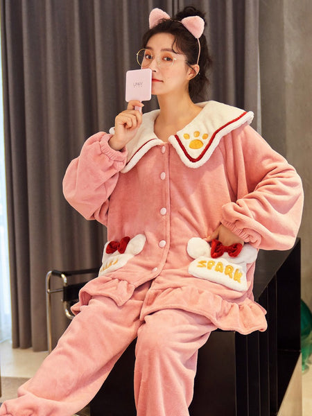Kawaii Paw Pajamas