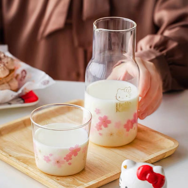 Sakura Kitty Drinking Bottle And Cup