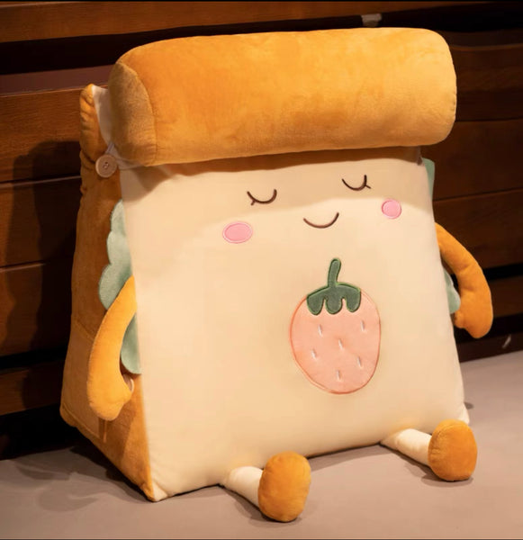 Cute Toast Pillow