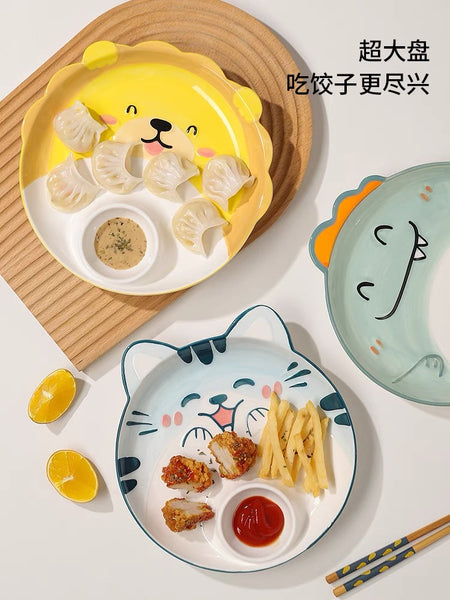 Happy Animal Plate