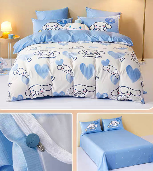 Kawaii Cinnamoroll Bedding Set