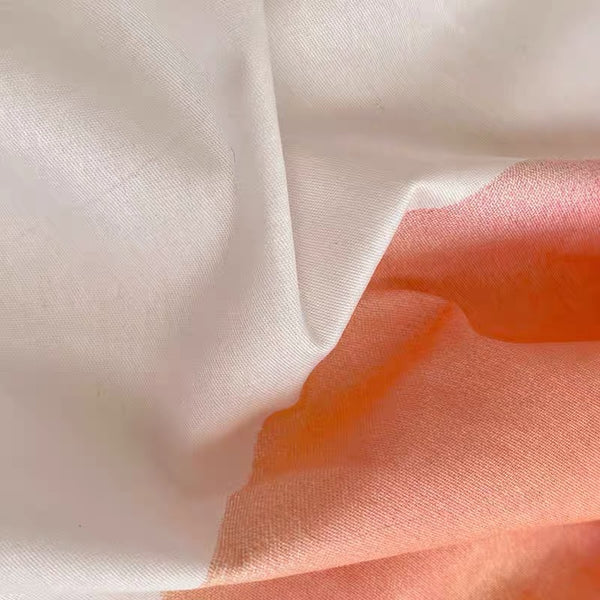 Fresh Peach Bedding Set