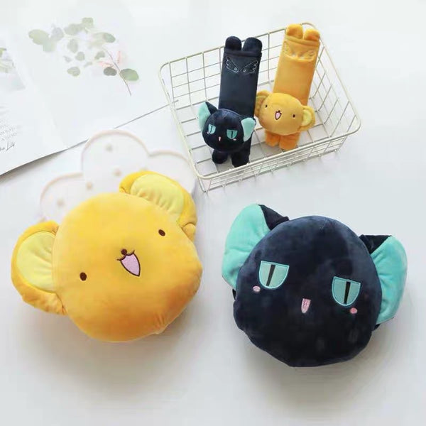 Kawaii Cartoon Headrest And Shoulder Pad