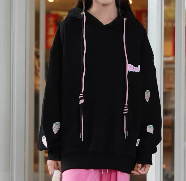 Cute Strawberry Hoodie