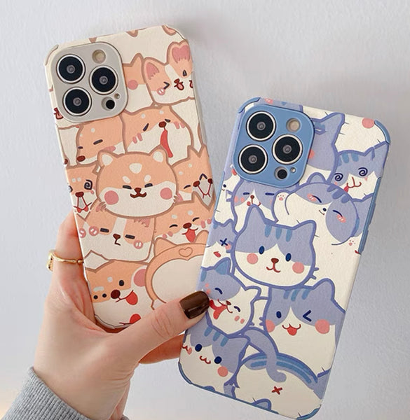 Animal Phone Case For Iphone7/7P/8/8plus/X/XS/XR/Xs max/11/11Pro/11proMax/12/12proMax/12pro/13/13pro/13promax