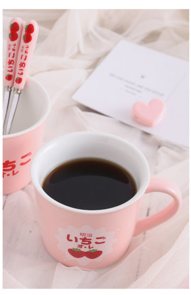 Cute Strawberry Mug