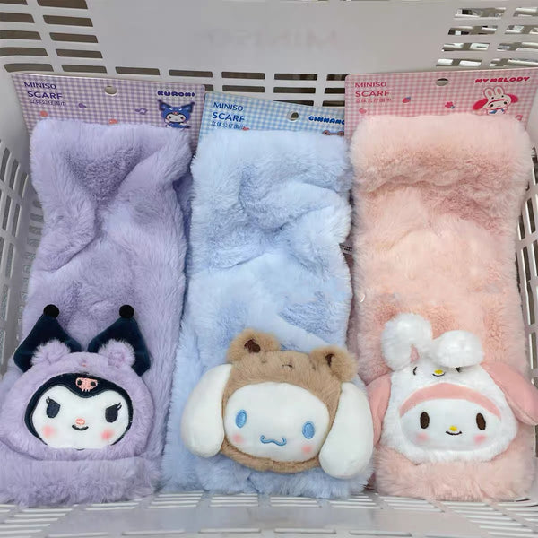 Kawaii Cartoon Scarf