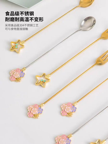 Cute Spoon & Fork
