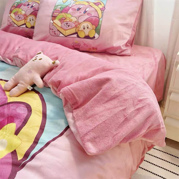 Sweet Cartoon Bedding Set