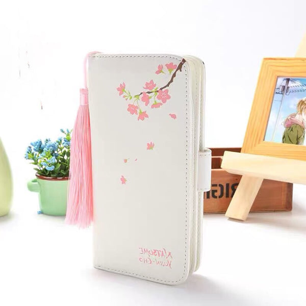 Sakura Cat Teacher Wallet