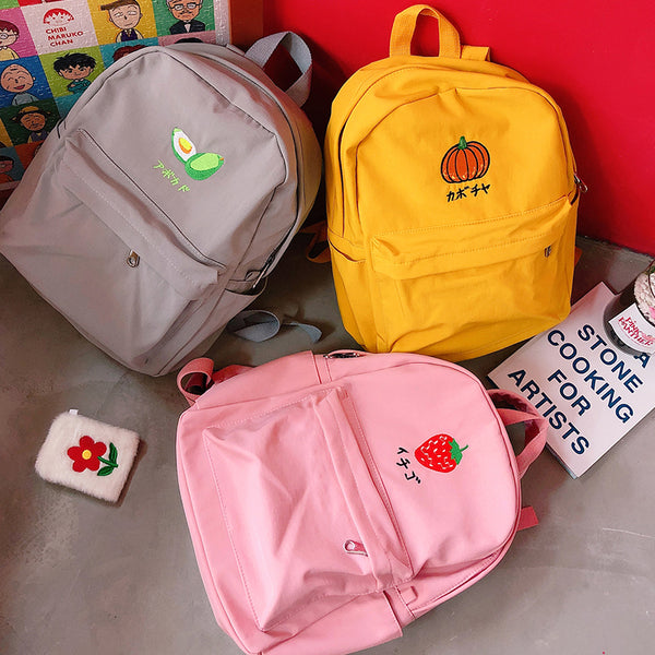 Kawaii Fruit Backpack